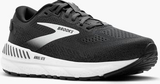 Brooks Womens Ariel Gts 24 Shoes In 016 Ebony/black/white
