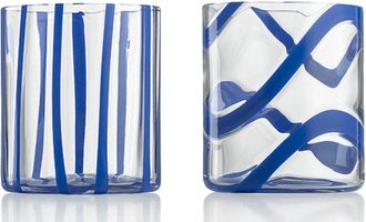 NasonMoretti Cyrcus Set 2 Vasos - Textura Surtida