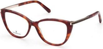 Swarovski Sk 5414 052 Optisch Montuur - Dames - Brillen - Rood - 53 MM - Accessoires