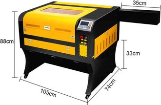OEM Sihao Nuovo Strumento Di Incisione 400x600mm Dellincisore Laser Della Macchina Di Incisione Laser Di Co2 60w