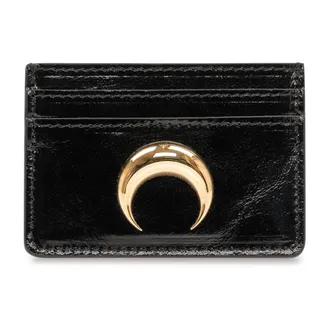 Marine Serre Dames, Accessoires, Zwart, Maat: ONE Size Leer