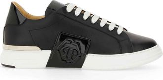 Philipp Plein Black Logo Sneakers