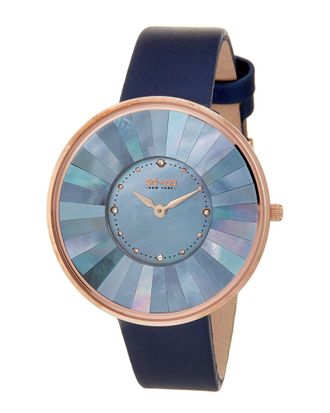 SO & CO So & Co Womens Soho Mother Of Pearl Watch