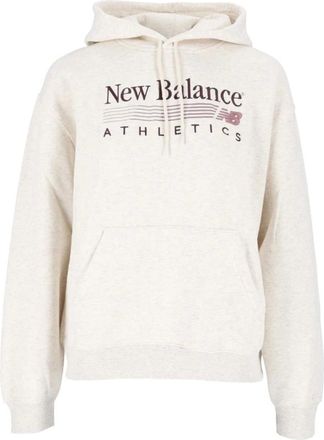 New Balance Trackside Fleece Hoodie - Dames - Sweatshirts & Hoodies - Veelkleurig - Maat: S Fleece