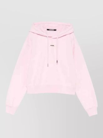 Jacquemus hoodie gros grain cut out design