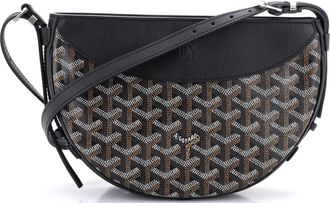 Goyard Hirondelle Shoulder Bag Coated Canvas and Leather
