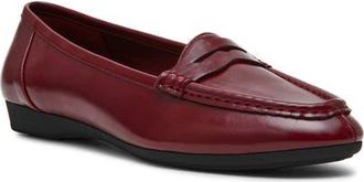 Anne Klein Carson Loafer in Bordeaux Crinkl at Nordstrom, Size 8.5