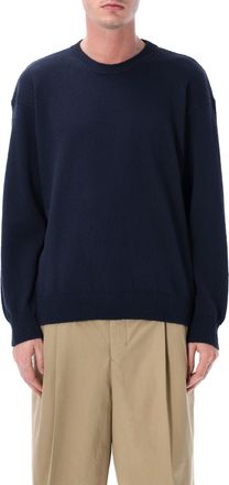 Roberto Collina Trui Blauw