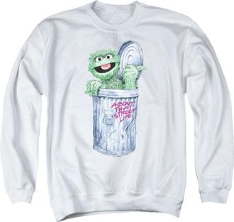 Gildan Sesame Street About That Street Life Adult Crewneck Sweatshirt