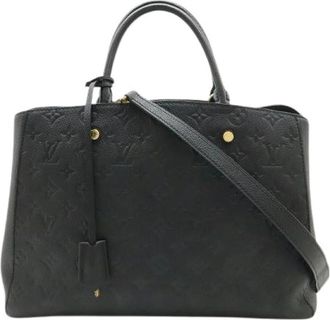 Louis Vuitton Pre-owned Canvas Tote Bag - Dames - Vintage Shopper - Zwart - ONE Size - Vintage