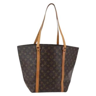 Louis Vuitton Pre-owned Tote Bags, female, Brown, Size: ONE SIZE Pre-owned Vintage Canvas Tote Bag