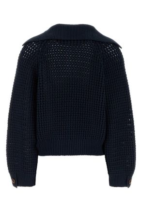 Brunello Cucinelli M89302602 C4224 Exterior: Cotton Nylon Maglie Sweater