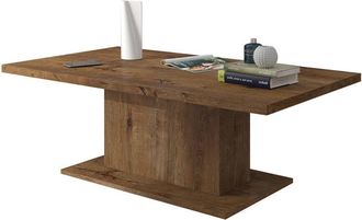 Mirjan24 Mobilier1 - Mesa De Centro Tucson 148, Roble De Lefkada, 43x60x110cm, Di&aacute;metro: 0, Aglomerado Laminado, Angular