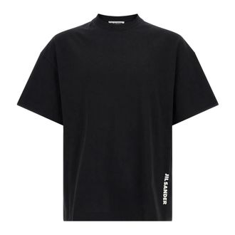Jil Sander T-Shirts, male, Black, Size: XL T-Shirts