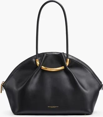 DKNY Oxford Satchel in Blk/gold at Nordstrom