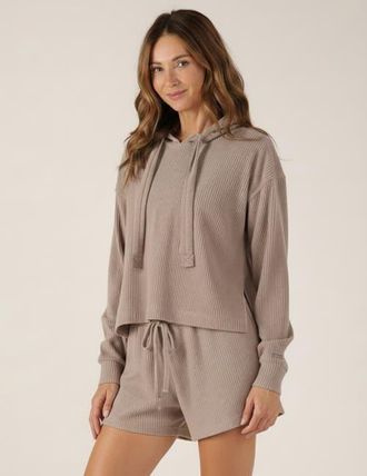 Glyder Valley Hoodie in Latte at Nordstrom, Size X-Small
