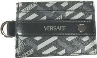Versace Leather Card Case (Pre-Owned)