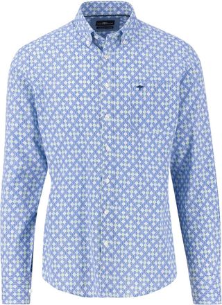 Fynch-Hatton Mens Shirt -1503-5230 628-Strong Blue-3XL