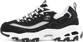 Skechers (WMNS) Skechers Dlites 1.0 Black White 896121-BKW
