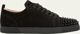Christian Louboutin Mens Louis Junior Low-Top Sneakers