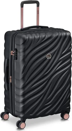 DELSEY Paris Delsey Alexis Lightweight Luggage-Checked Medium in Black/rose Gold at Nordstrom