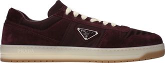 Prada Downtown Sneakers Herren Nylon Rot/Bordeaux