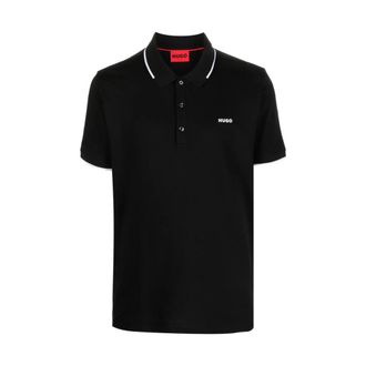 HUGO BOSS Heren, Tops, Zwart, Maat: M Katoen