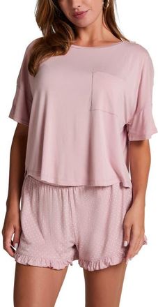 Hunkem&ouml;ller Jersey Pyjama Set in Pink at Nordstrom, Size Xx-Large