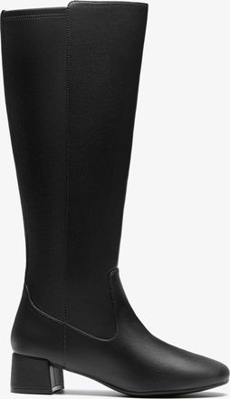 Clarks Iridessa Glow Black Leather Laarzen