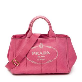 Prada Medium Canapa Tote schoudertas
