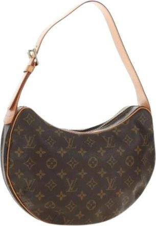 Louis Vuitton Pre-owned Borsa a Spalla Monogram Croissant MM - - Pre-owned - Donna - Marrone - ONE SIZE
