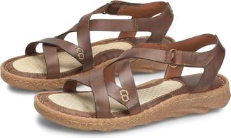 Born Trinidad Sport BR0056806 Sandals Womens Brown Leather Strappy ZOGG3747
