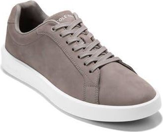 Cole Haan Grand Crosscourt Daily Sneaker in Ironstone Nubuck /Optic White at Nordstrom Rack, Size 10.5