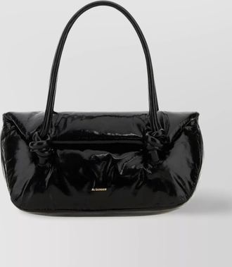 Jil Sander knot small leather shoulder bag