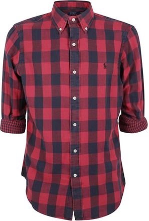 Polo Ralph Lauren Long Sleeve Sport Shirt - Heren - Casual Overhemden - Veelkleurig - S - Katoen - Overhemden