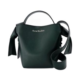 Acne Studios Tassen, Dames, Groen, ONE Size, Leer, Musubi Mini Bag
