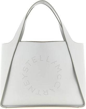 Stella McCartney Logo Tote Bag - Dames - Handtassen - Grijs - ONE Size - Tassen