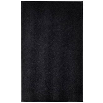 Berkfield Home Door Mat Black 117x220 cm PVC