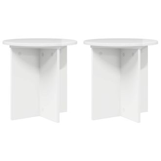 vidaXL Soporte De Plantas 2 Pcs Brillante 40 X 40 X 40 Cm Vidaxl