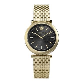 Versace Horloges - Dames - Horloges - Geel - ONE Size - Accessoires