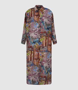 Momoni Robe Jau Dress Terra Multicolor