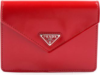 Prada Wallets & Cardholders, unisex, Red, Size: ONE SIZE Playing Cards with Leather Case