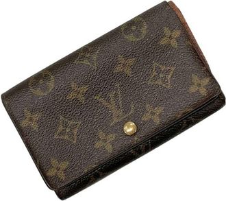 Louis Vuitton Brown Monogram Monogram Wallet (Bi-Fold) (Pre-Owned)