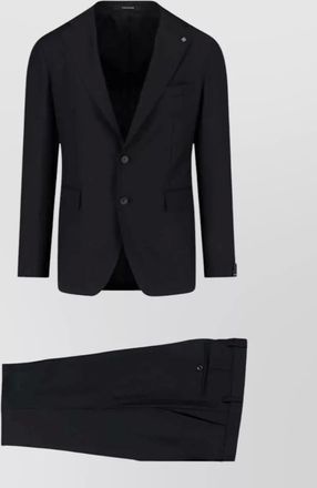 Tagliatore suit notch lapel back vent buttoned cuffs