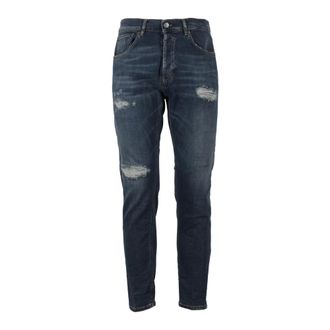 Dondup Slim Fit Jeans, male, Blue, W35, Stylish Denim Jeans