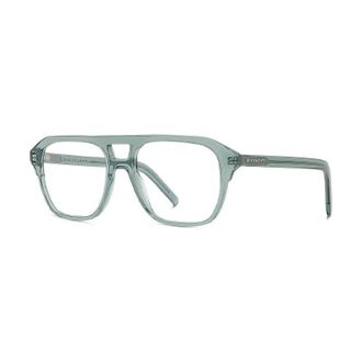 Givenchy GV50035I093 Shiny Light Green Acetate Eyeglasses - Green