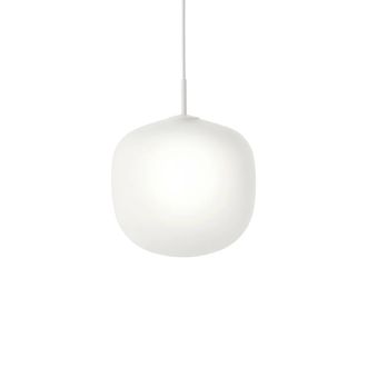 MUUTO Rime Pendelleuchte &Oslash; 37 cm, opal / weiss