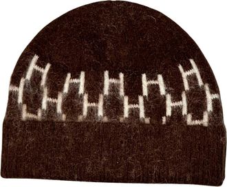 H&eacute;st Gera Muts - Dames - Hoeden - Bruin - ONE Size - Wol - Accessoires