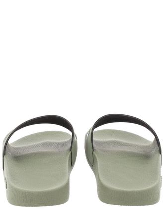 HUGO BOSS Logo-Detail Open-Toe Sandals - Green