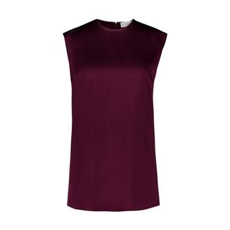 Stella McCartney Dames, Tops, Rood, Maat: 3XS Satijn